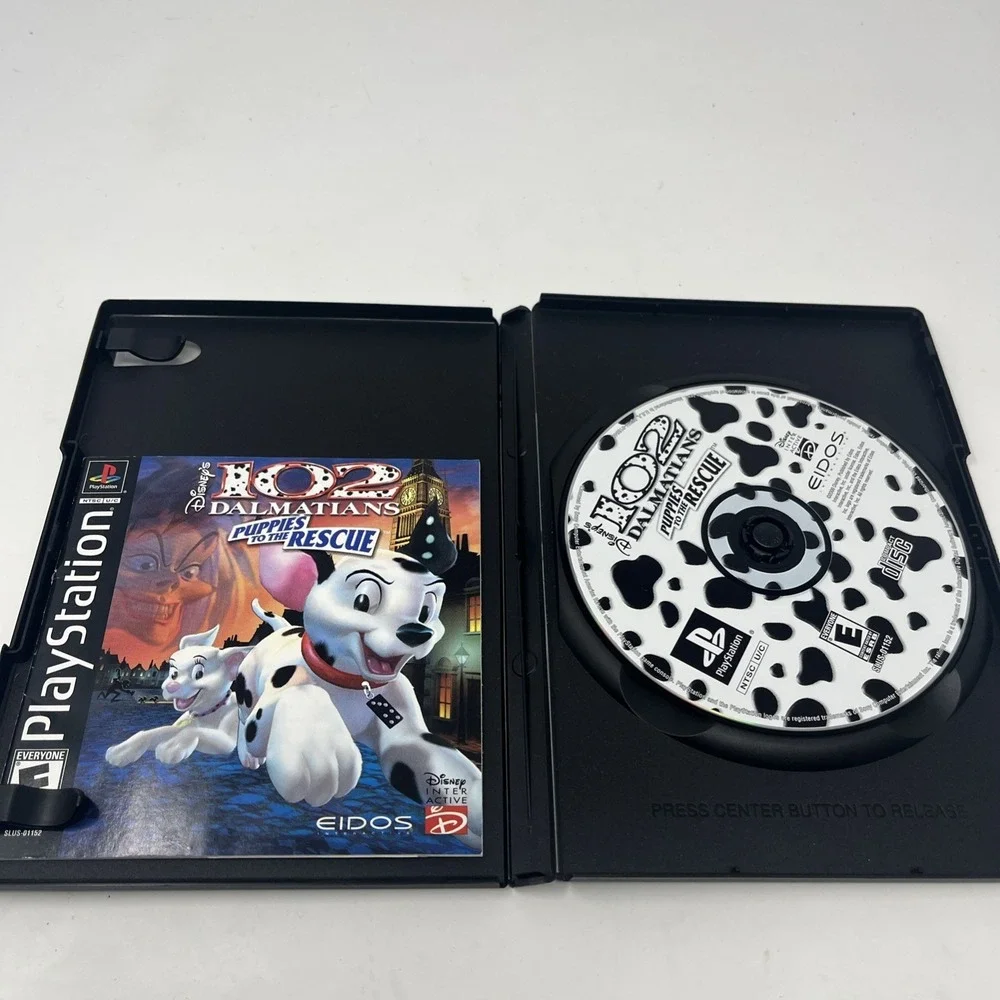 Disney's 102 Dalmatians: Puppies to the Rescue (PlayStation 1) Disc Manual Only